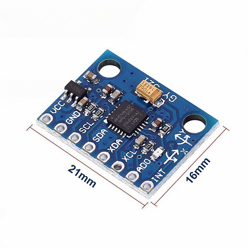 thumbnail image 2 of 5pcs GY-521 MPU-6050 MPU6050 Module 3 Axis Analog Gyro 2 of 11