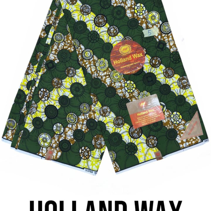 Pagnes tissus wax hollandais 6 yards