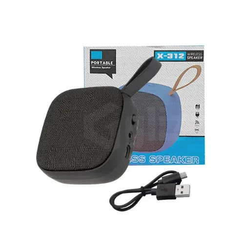 Haut-parleur portable sans fil X-312, Bluetooth, USB, carte TF et radio FM prises en charge