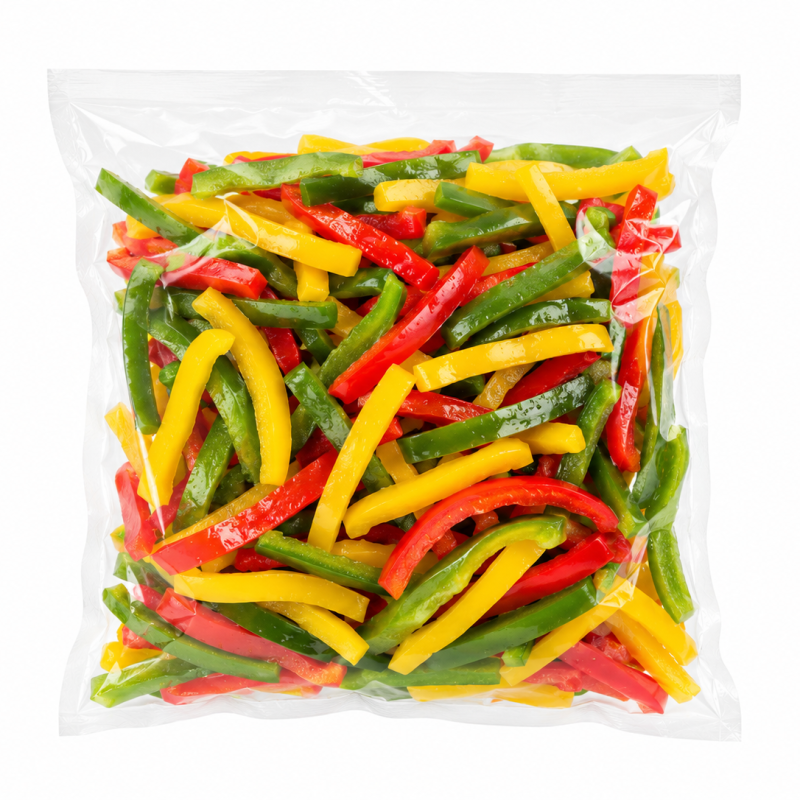 Poivron   frais prêts à cuisiner