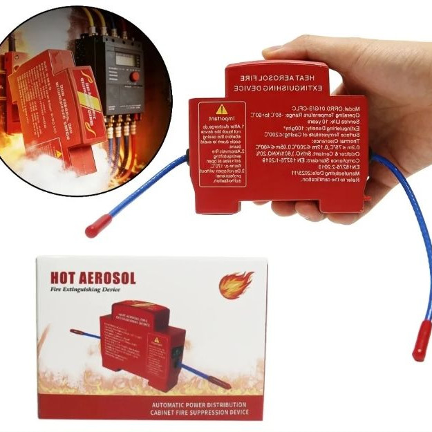 Aérosol Extérieur Automatique – Extinction Incendie pour Tableaux Électriques