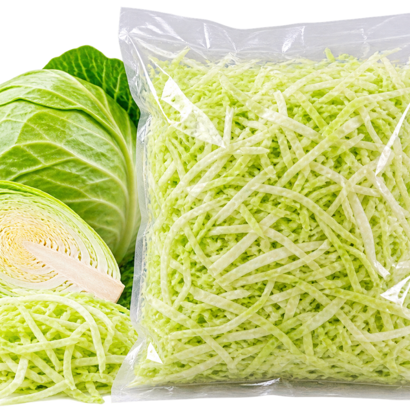 Chou  frais prêts à cuisiner