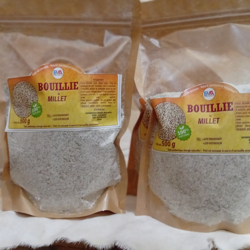 Farine de petit mil concassées Bita