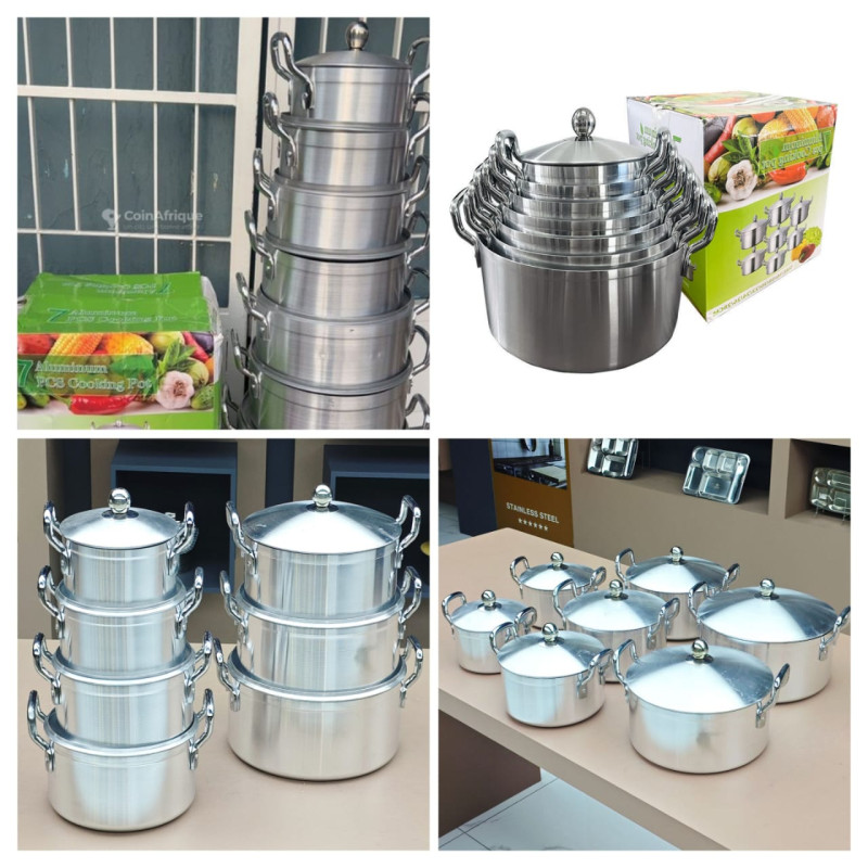 Casserole de cuisine lot de 7 pièces